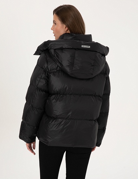 Пуховик укороченный с несьемным капюшоном - G022SZ0MS0NICCO Куртка жен. (VR046, 34)
