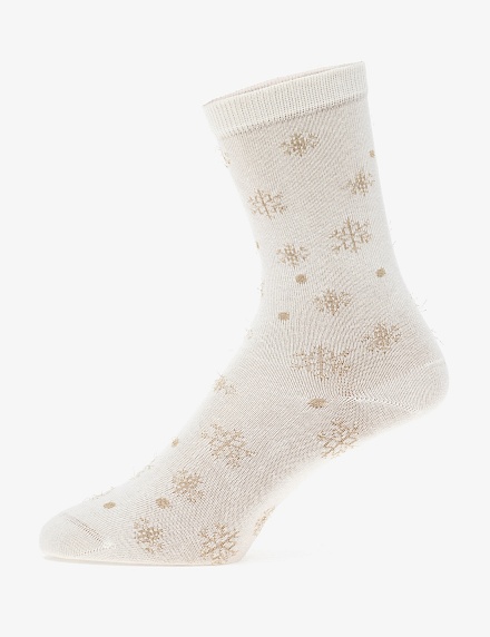 Носки высокие новогодние - A022SZ013SKTSK24YILBASI3LUSKT Носки жен. (VR030, 36_40)