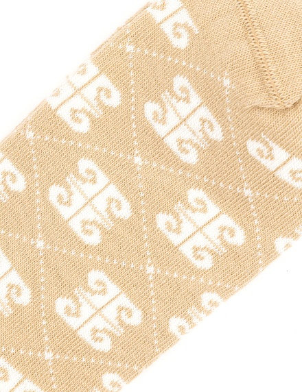 Носки короткие с монограмой бренда - A022SZ013PTKJAKARLIPATIK Носки жен. (VR011, 36-40)