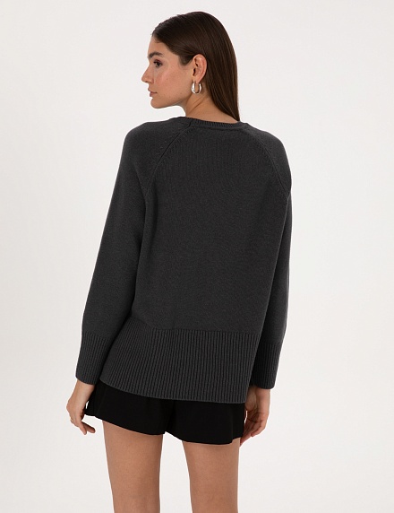 Джемпер из шерсти с добавлением шелка и кашемира - G022SZ0TK0SANYA Кофта жен. (VR006, S)