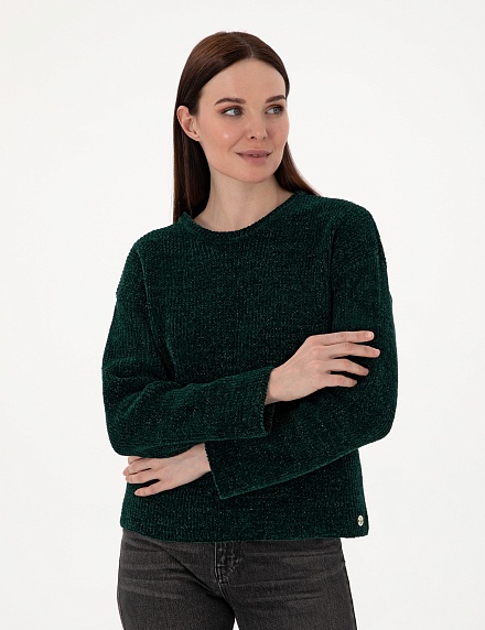 Джемпер с люрексом - G022SZ0TK0RAST Кофта жен. (VR079, M)