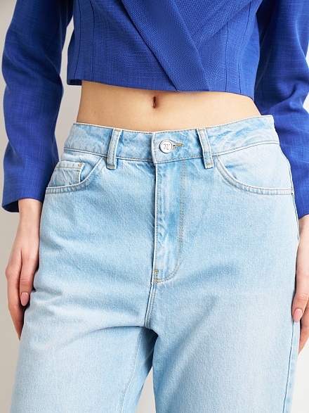 Джинсы прямые - G072SZ0800R_NATRE_BLUE Джинсы жен. (VR003, 36)