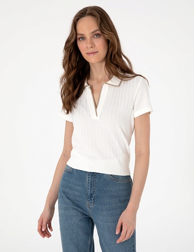 Футболка-поло трикотажная - G022SZ0110RINO25Y Футболка жен. (VR019, XS)