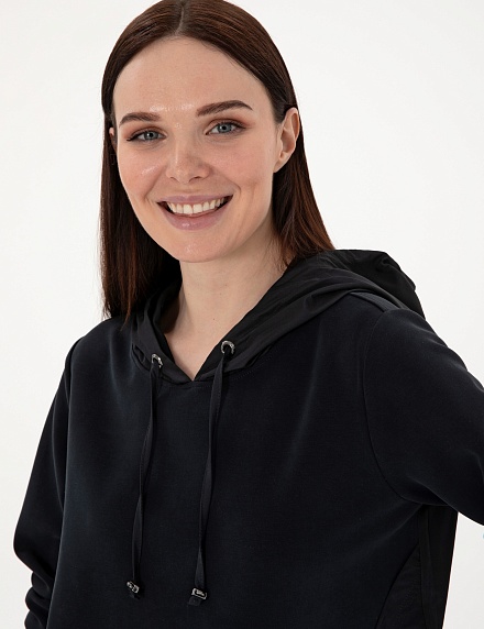 Худи с кулиской по низу - 