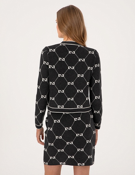 Кардиган на пуговицах с узором - G022SZ0TH0LENAR_H Кардиган жен. (VR006, XL)