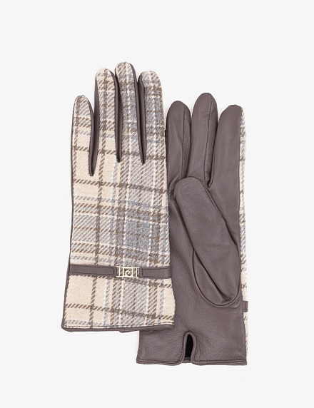 Перчатки комбинированные кожаные - A022SZ0DH0DOWLAT Перчатки жен. (VR052)