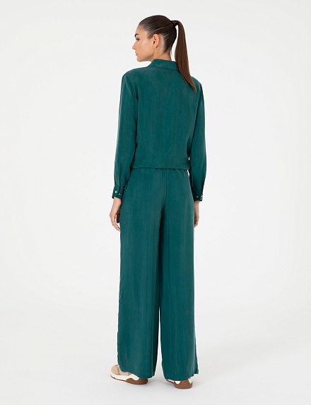 Брюки на резинке широкие - G022SZ0780PARENSO_P Брюки жен. (VR079, 34)