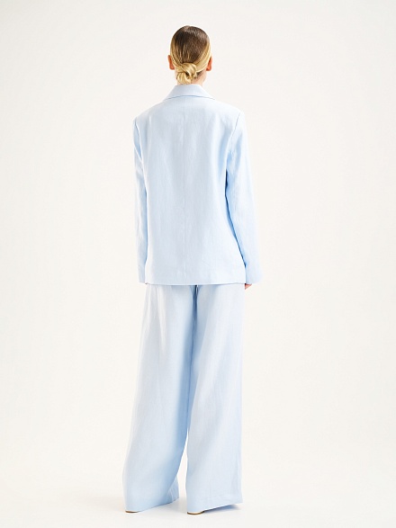 Пиджак двубортный льняной - G022SZ0020MATHI_C Пиджак жен. (VR003, 42)