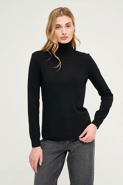 Водолазка базовая с добавлением шерсти и кашемира - G022SZ0TK0R-PELY-TB Кофта жен. (VR046, XS)