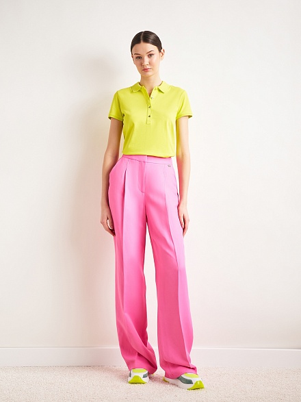 Брюки с добавлением льна - 