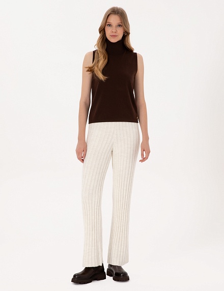 Топ трикотажный с воротником-стойка - G022SZ0TK0DERRA_B Кофта жен. (VR029, M)