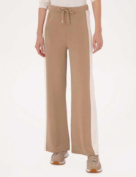 Брюки на резинке широкие - 