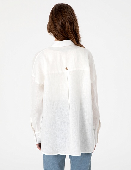 Рубашка льняная оверсайз - G022SZ0040KETO_G Сорочка жен. (VR013, 34)