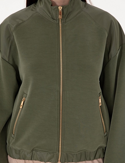 Толстовка без капюшона на молнии - 