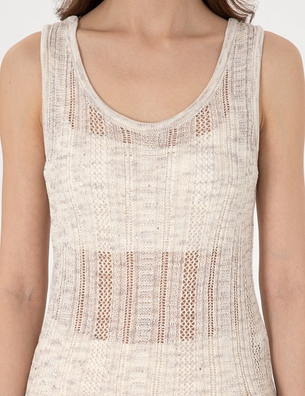 Топ из смесового хлопка с добавлением льна - G022SZ0TK0RILEY Кофта жен. (VR085, S)