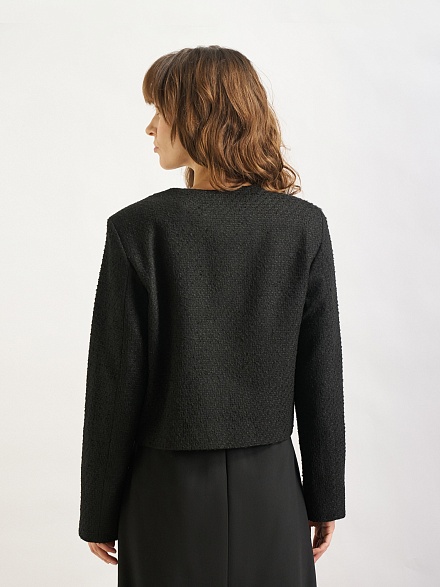 Пиджак твидовый укороченный - G022SZ0020C_OSKA_R Пиджак жен. (VR046, 38)