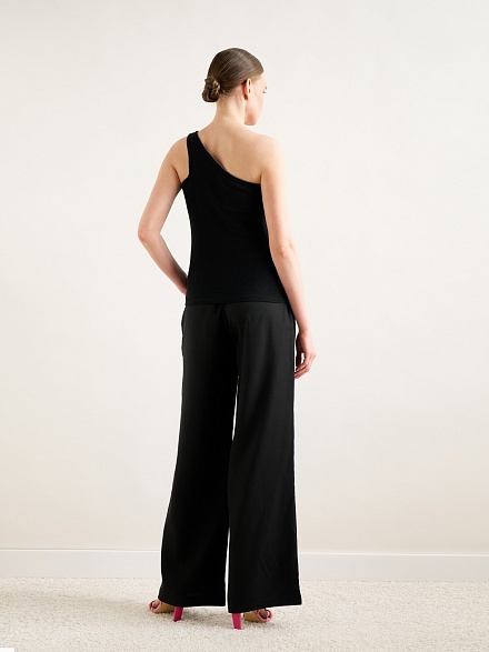 Топ из вискозы на одно плечо - G022SZ0110NEYO Футболка жен. (VR046, XL)