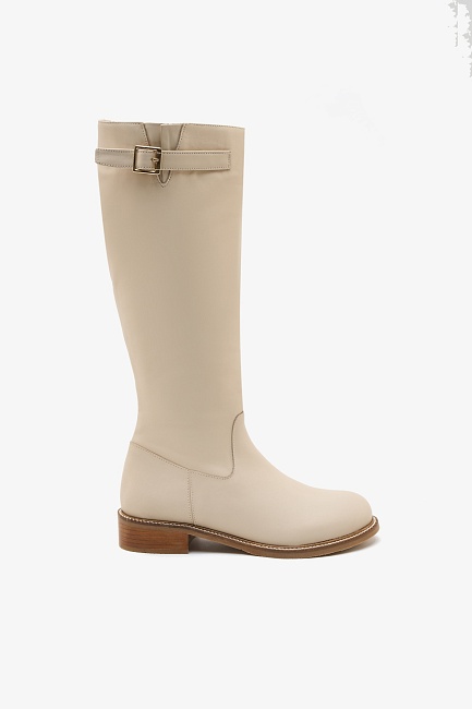 Сапоги на молнии с пряжкой - S072SZ0330K23KUZE-P Обувь жен. (VR011, 38)
