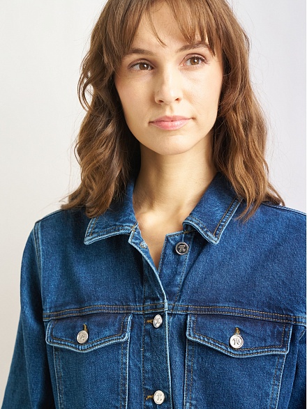 Комбинезон джинсовый - G072SZ0DE0R_WAYNE Платье жен. (VR036, 40)