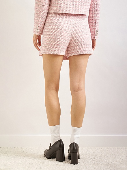 Юбка-шорты твидовая - G022SZ0980E-CROSSE-R Юбка жен. (VR041, 34)