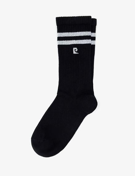 Носки высокие с контрастной полоской - A022SZ0130TNSSLOGOLU Носки жен. (VR046, 36-40)