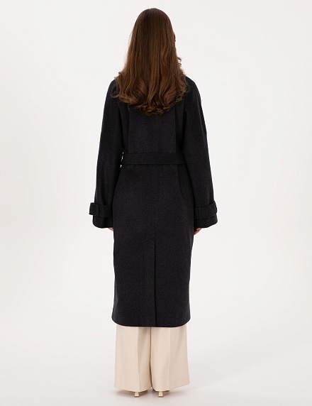 Пальто шерстяное на запах - G022SZ0KS0D_VRAS_R Куртка жен. (VR006, 42)