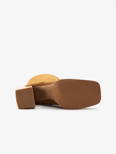 Сапоги замшевые на квадратном каблуке - S072SZ0330K23ETTELE-P Обувь жен. (VR099, 36)