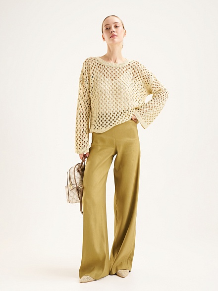 Джемпер-сетка - G022SZ0TK0REDA Кофта жен. (VR011, S)