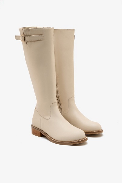 Сапоги на молнии с пряжкой - S072SZ0330K23KUZE-P Обувь жен. (VR011, 37)