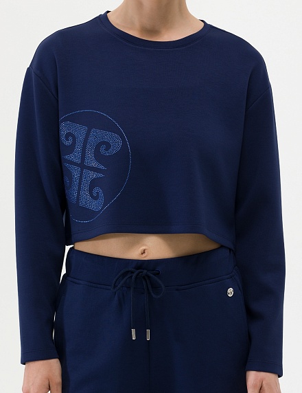 Свитшот с вискозой укороченный - G022SZ0820BRISA Толстовка жен. (VR033, XS)