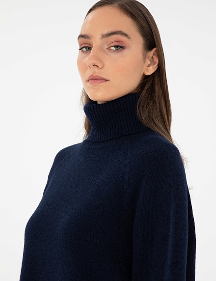 Свитер шерстяной с высоким воротником - G022SZ0TK0ESSAKA_K Кофта жен. (VR033, XS)