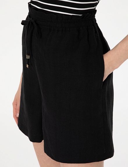 Шорты льняные на кулиске - G022SZ0310KETO_S_25Y Бермуды жен. (VR046, 40)