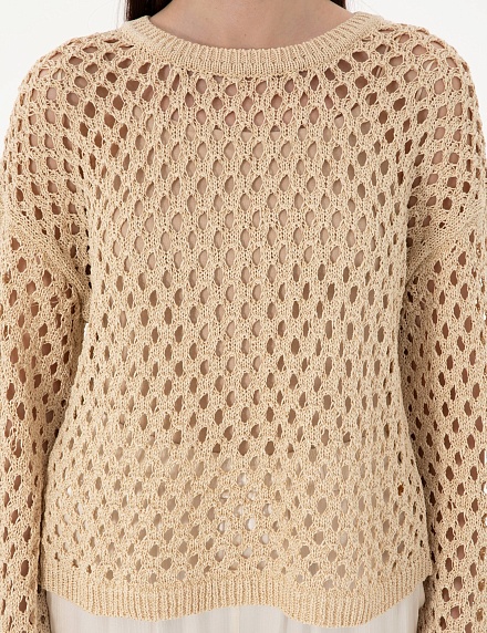 Джемпер-сетка - G022SZ0TK0REDA Кофта жен. (VR011, XS)