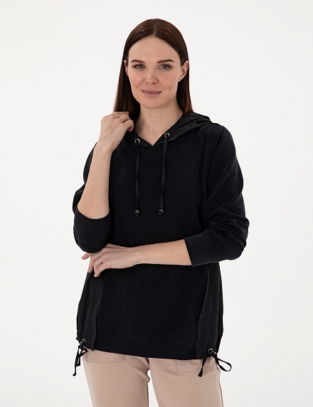Худи с кулиской по низу - G022SZ0820SARS_S Толстовка жен. (VR046, XS)