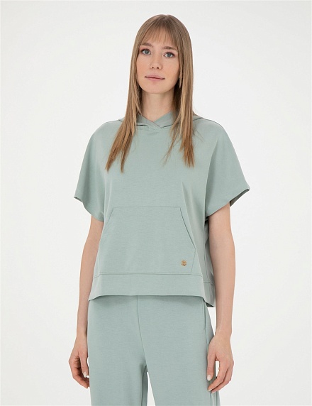 Худи с коротким рукавом - G022SZ0820HARPI Толстовка жен. (VR152, XL)