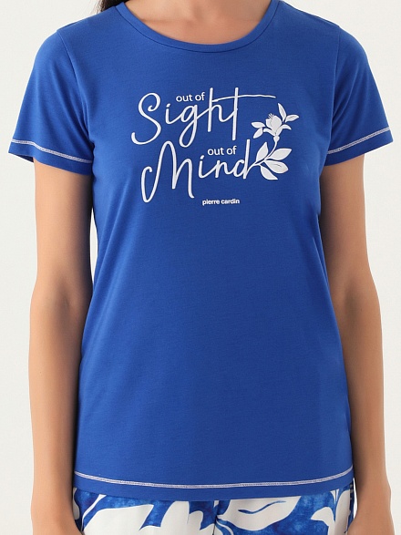 Пижама со штанами и футболкой - G022SZ0HFP028833_IY24 Костюм дом. жен. Бельевое изделие (VR045, S)