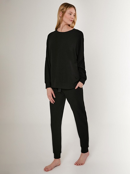 Теплая пижама со штанами и кофтой - G022SZ0HFTKMPC8732_S Костюм дом. жен. Бельевое изделие (VR046, S)