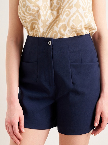 Шорты с вискозой - G022SZ0310PETIT Бермуды жен. (VR033, 32)