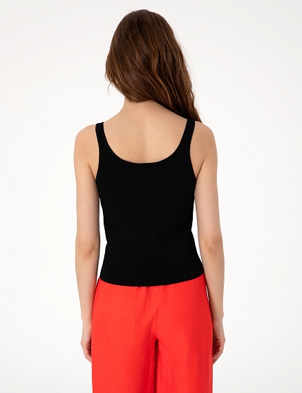 Топ с декоративной деталью - G022SZ0TK0ZEBI Кофта жен. (VR046, XS)