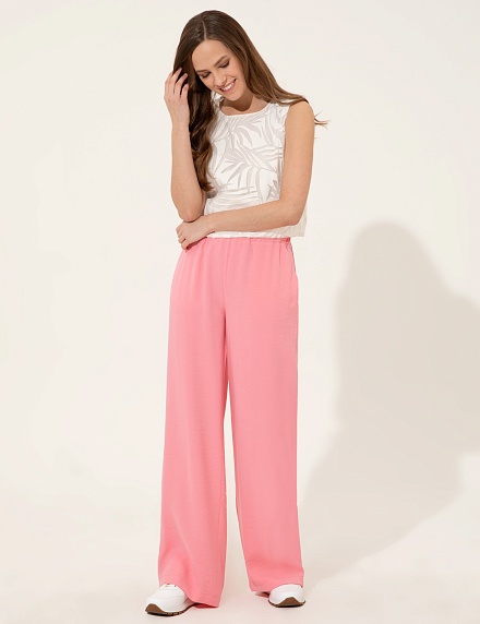 Брюки широкие с вискозой - G022SZ0780PAREMI-P Брюки жен. (VR023, 38)