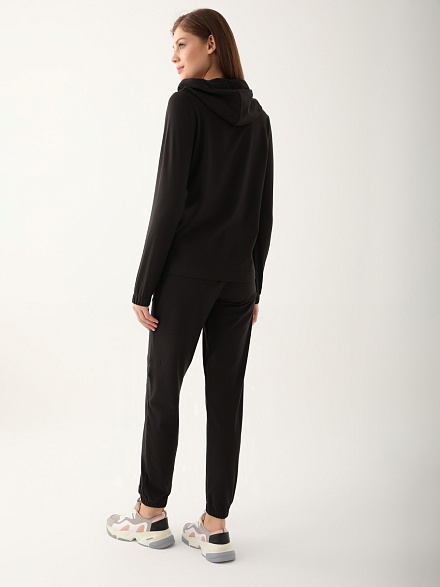 Домашний костюм со штанами и кофтой с капюшоном - G022SZ0HFTKMPC8747_S Костюм дом. жен. Бельевое изделие (VR046, S)