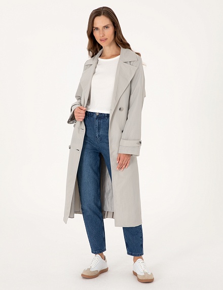 Плащ классический двубортный - G022SZ0KS0LUKCA Куртка жен. (VR024, 34)