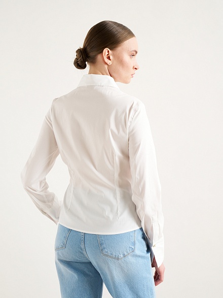 Рубашка классическая приталенная - G022SZ0040ROTTE Сорочка жен. (VR013, 32)