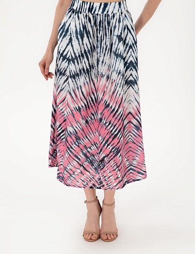 Юбка миди с принтом - G022SZ0980WONA_E Юбка жен. (VR028, 36)