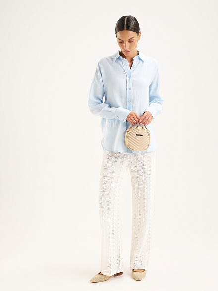 Брюки вязаные ажурные - G022SZ0TP0BERT_P Брюки спорт. жен. (VR013, S)