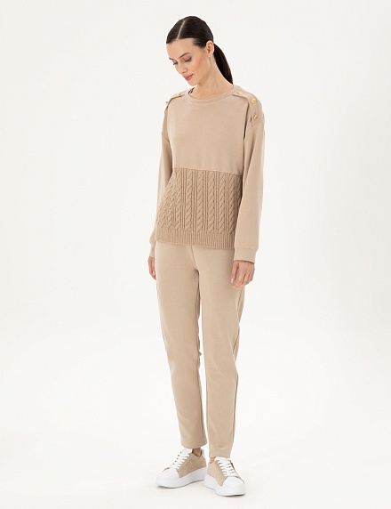 Брюки спортивные зауженные - G022SZ0OP0DESRA_P Брюки спорт. жен. (VR011, XL)