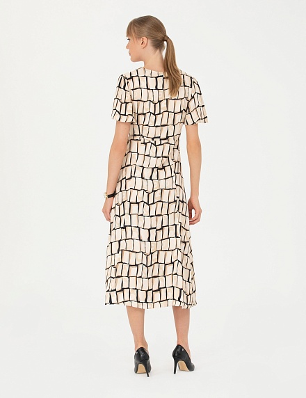 Платье миди на запах из вискозы - G022SZ0320VALER Платье жен. (VR046, 36)