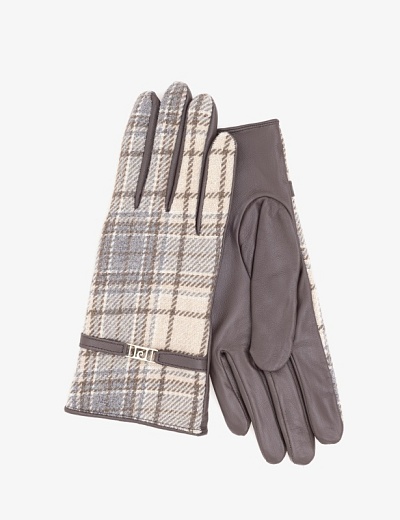 Перчатки комбинированные кожаные - A022SZ0DH0DOWLAT Перчатки жен. (VR052)