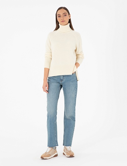 Свитер из шерсти с высоким воротником - G022SZ0TK0ESSAKA_K Кофта жен. (VR019, XS)