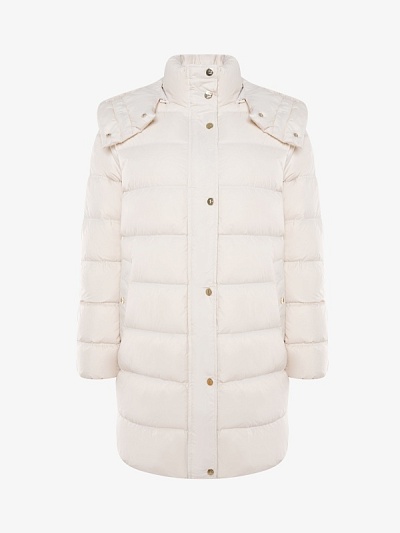 Пуховик стеганый со съемным капюшоном - G022SZ0KS0NATURAL023K-R Куртка жен. (VR049, 34)